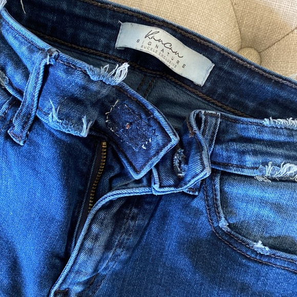 Kancan buckle exclusive dark skinny jean size 27 - Picture 2 of 4